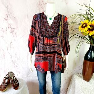 Figueroa & Flower Boho Blouse